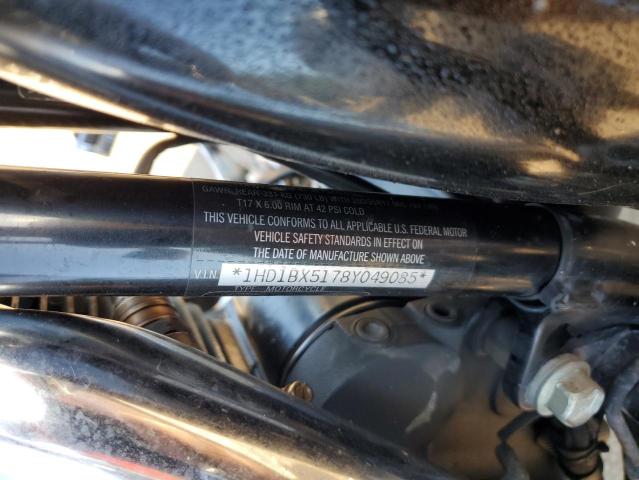 2008 HARLEY-DAVIDSON FLSTF 1HD1BX5178Y049085