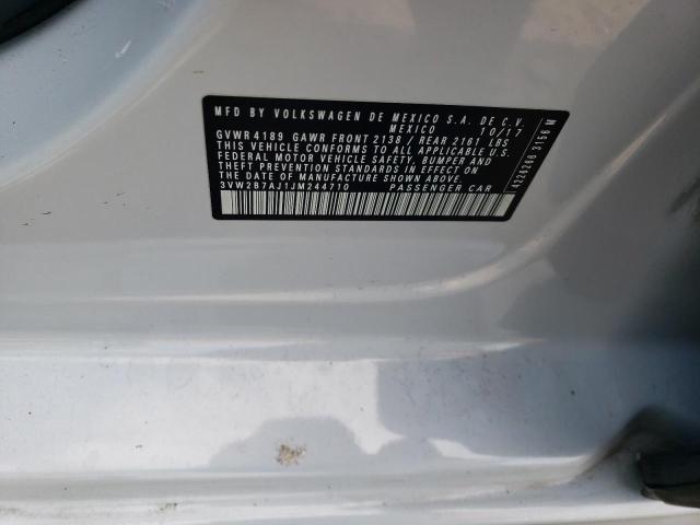 2018 VOLKSWAGEN JETTA S - 3VW2B7AJ1JM244710