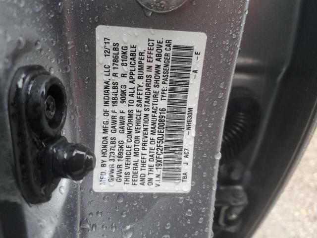 2018 HONDA CIVIC LX - 19XFC2F50JE008916