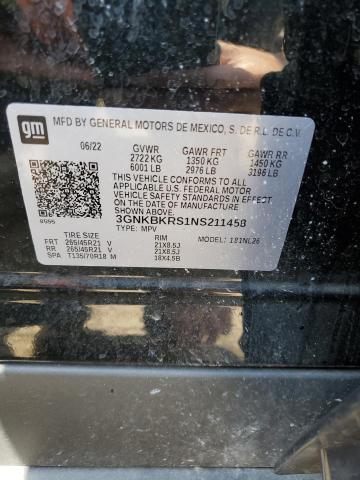 2022 CHEVROLET BLAZER RS - 3GNKBKRS1NS211458