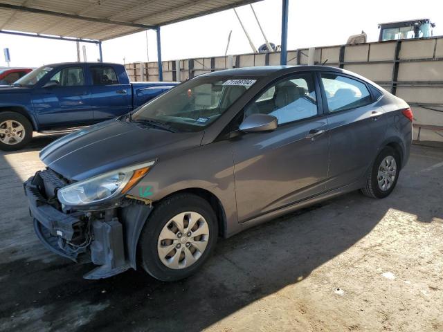 HYUNDAI ACCENT GLS 2015 gray  gas KMHCT4AE4FU902878 photo #1