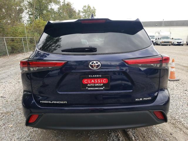 VIN 5TDGZRBH3MS524242 2021 Toyota Highlander, Xle no.6