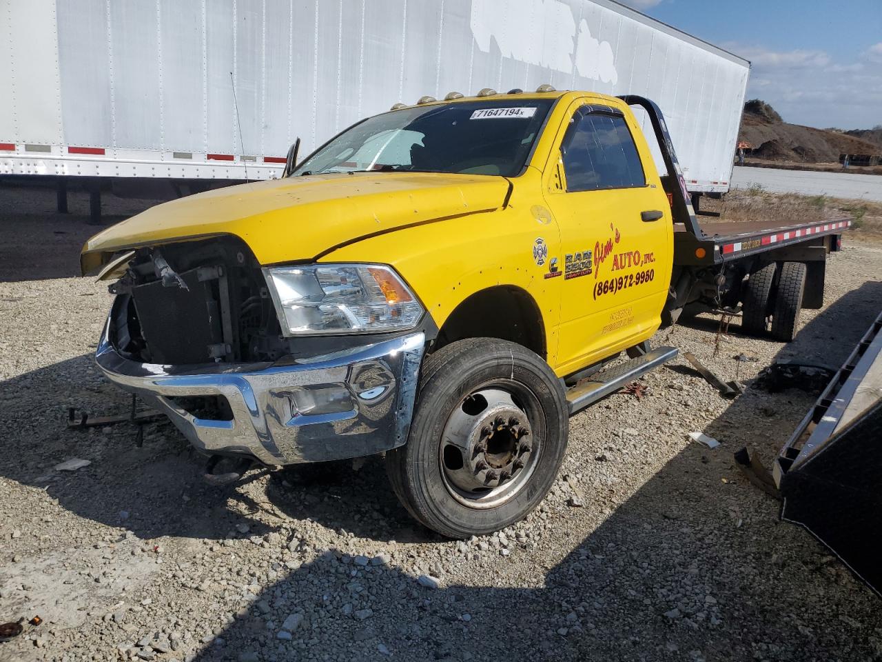 Lot #2843206068 2016 RAM 5500