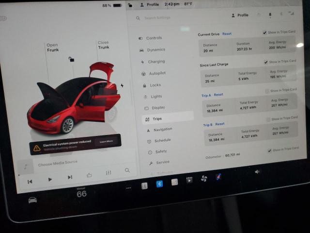 VIN 5YJ3E1EA9NF291158 2022 Tesla MODEL 3 no.9