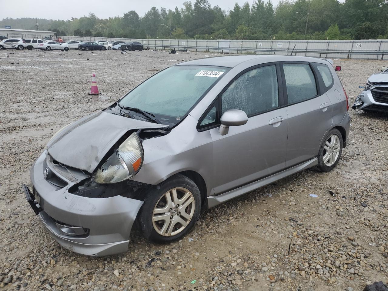 Lot #2855217354 2007 HONDA FIT S