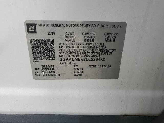 2020 GMC TERRAIN SL - 3GKALMEV3LL226472