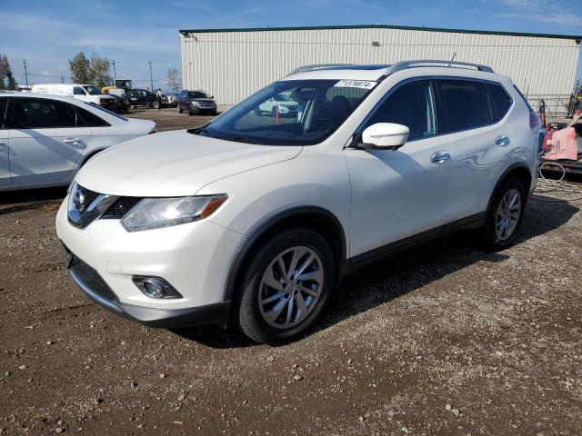 NISSAN ROGUE S 2015 white 4dr spor gas 5N1AT2MV7FC772902 photo #1