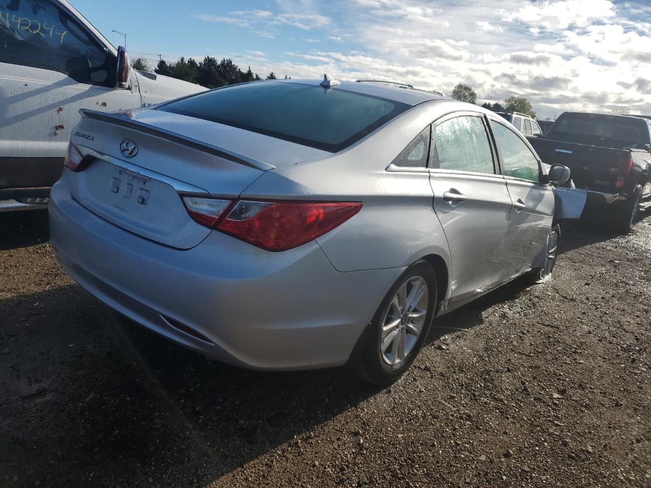 Lot #2893214718 2013 HYUNDAI SONATA GLS