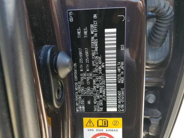 2015 LEXUS NX 200T - JTJYARBZ7F2007117