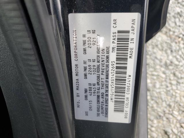 2016 MAZDA 6 TOURING - JM1GJ1V5XG1452693