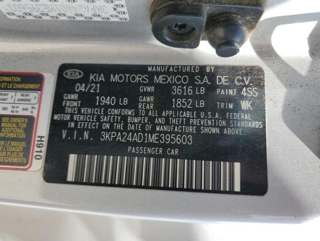 2021 KIA RIO LX - 3KPA24AD1ME395603