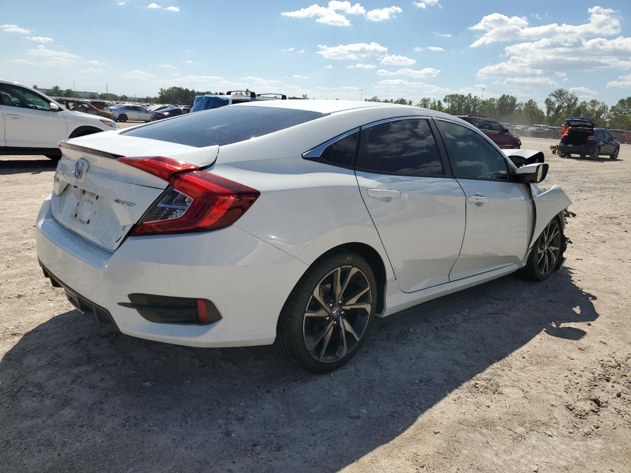 Lot #2989333657 2021 HONDA CIVIC SPOR