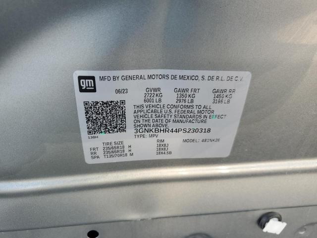 2023 CHEVROLET BLAZER 2LT - 3GNKBHR44PS230318