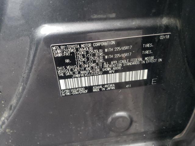 2018 TOYOTA RAV4 LE - JTMBFREV0JJ733242