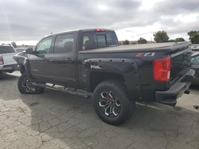 CHEVROLET SILVERADO 2018 black  gas 3GCUKSEJ9JG184263 photo #3