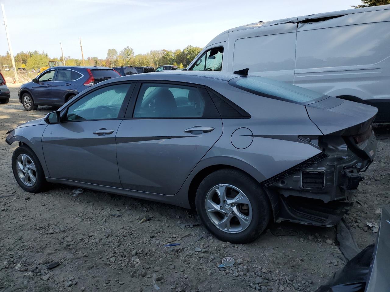 Lot #2876830534 2021 HYUNDAI ELANTRA SE