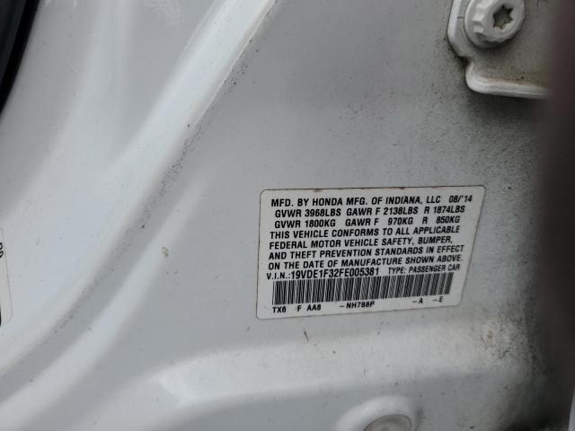 2015 ACURA ILX 20 - 19VDE1F32FE005381