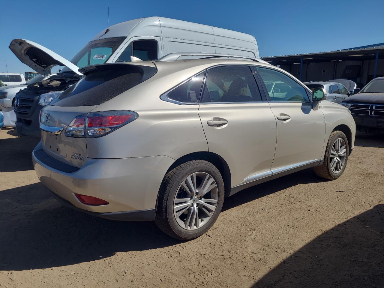 LEXUS RX 350 BAS 2015 silver  gas 2T2BK1BA5FC313487 photo #4