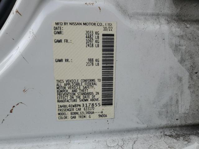 2023 NISSAN ALTIMA SL - 1N4BL4EW8PN317855