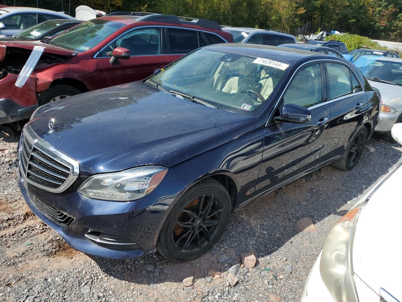 Lot #2843181134 2014 MERCEDES-BENZ E 250 BLUE