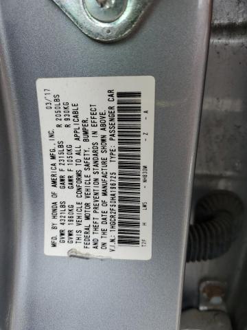 2017 HONDA ACCORD SPO - 1HGCR2F50HA196725