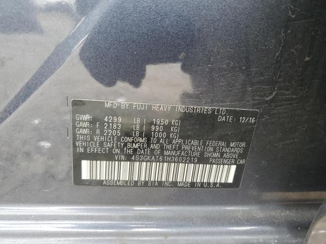 2017 SUBARU IMPREZA LI - 4S3GKAT61H3602219