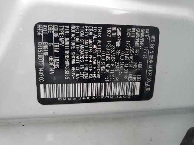 2024 NISSAN ROGUE SV - JN8BT3BB9RW423335