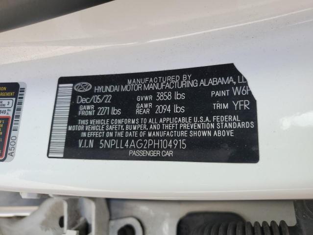 2023 HYUNDAI ELANTRA SE 5NPLL4AG2PH104915  71849014