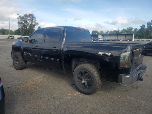 CHEVROLET SILVERADO 2010 black  flexible fuel 3GCRKSEA8AG185796 photo #3