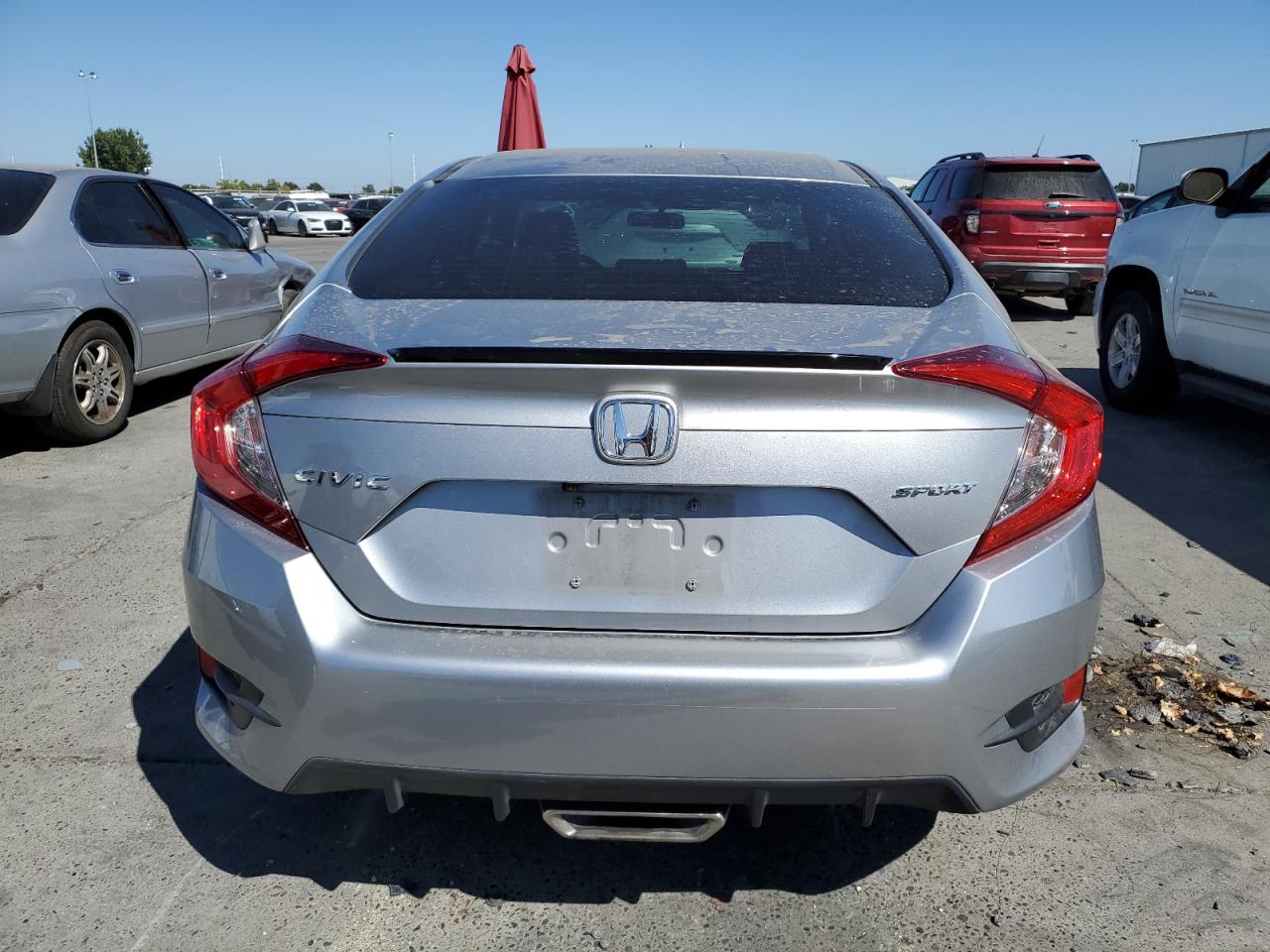 Lot #2976709862 2020 HONDA CIVIC SPOR