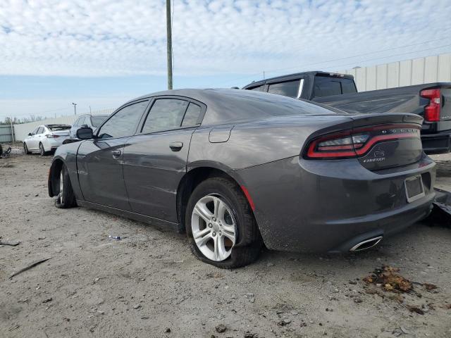 DODGE CHARGER SX 2019 gray  flexible fuel 2C3CDXBG4KH754980 photo #3