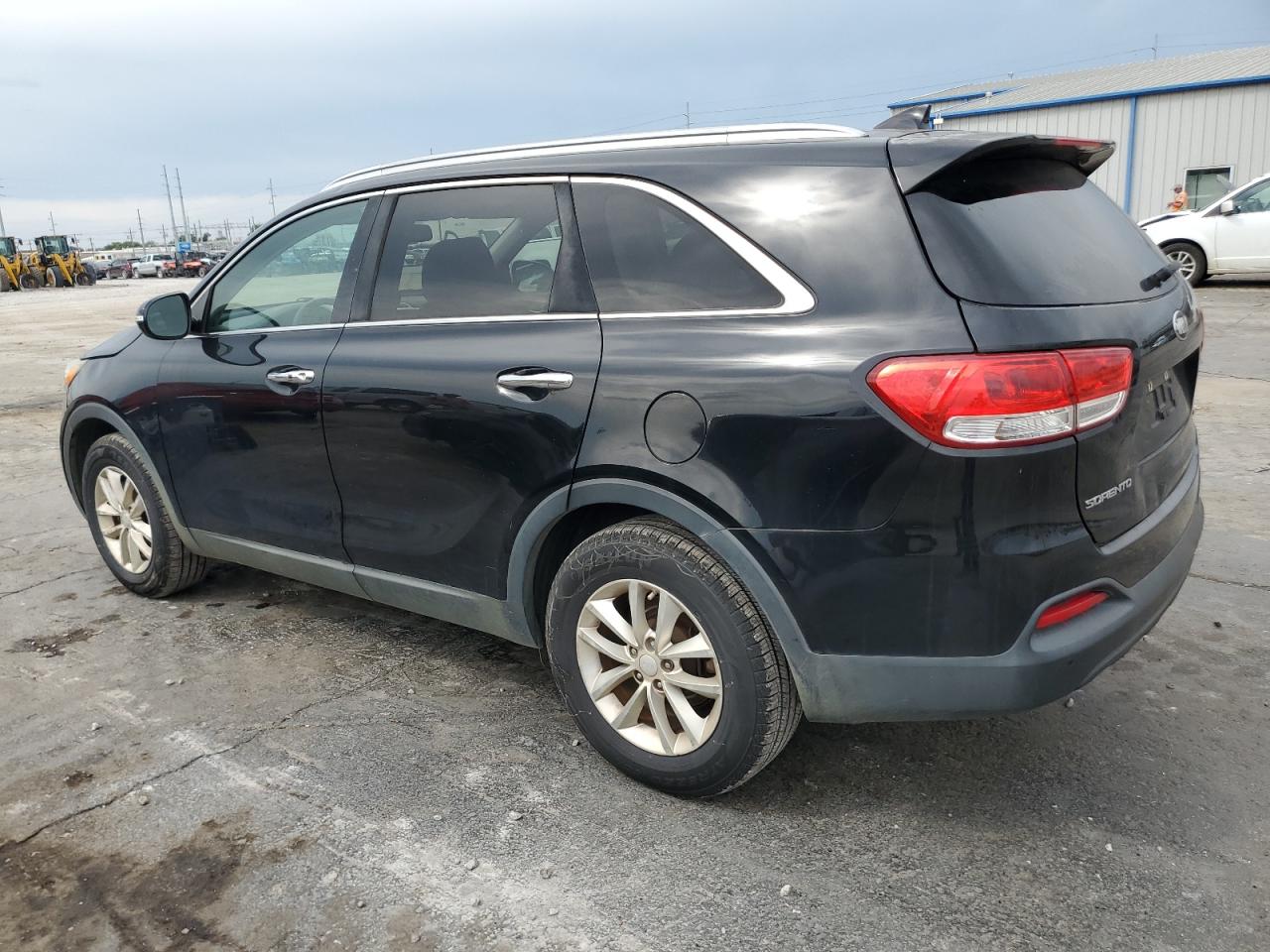 KIA SORENTO LX 2017 black 4dr spor gas 5XYPG4A31HG265526 photo #3