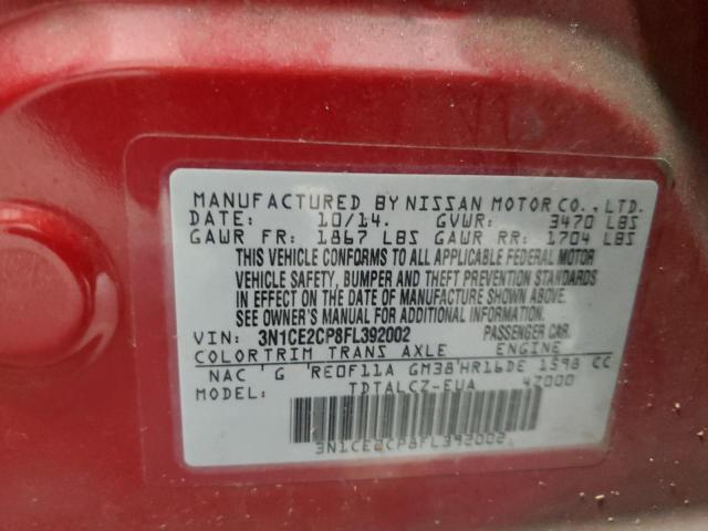 2015 NISSAN VERSA NOTE - 3N1CE2CP8FL392002