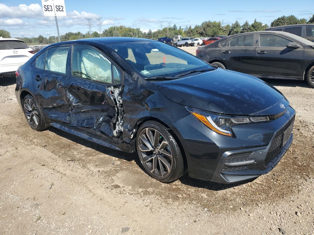 Lot #3024167810 2021 TOYOTA COROLLA SE