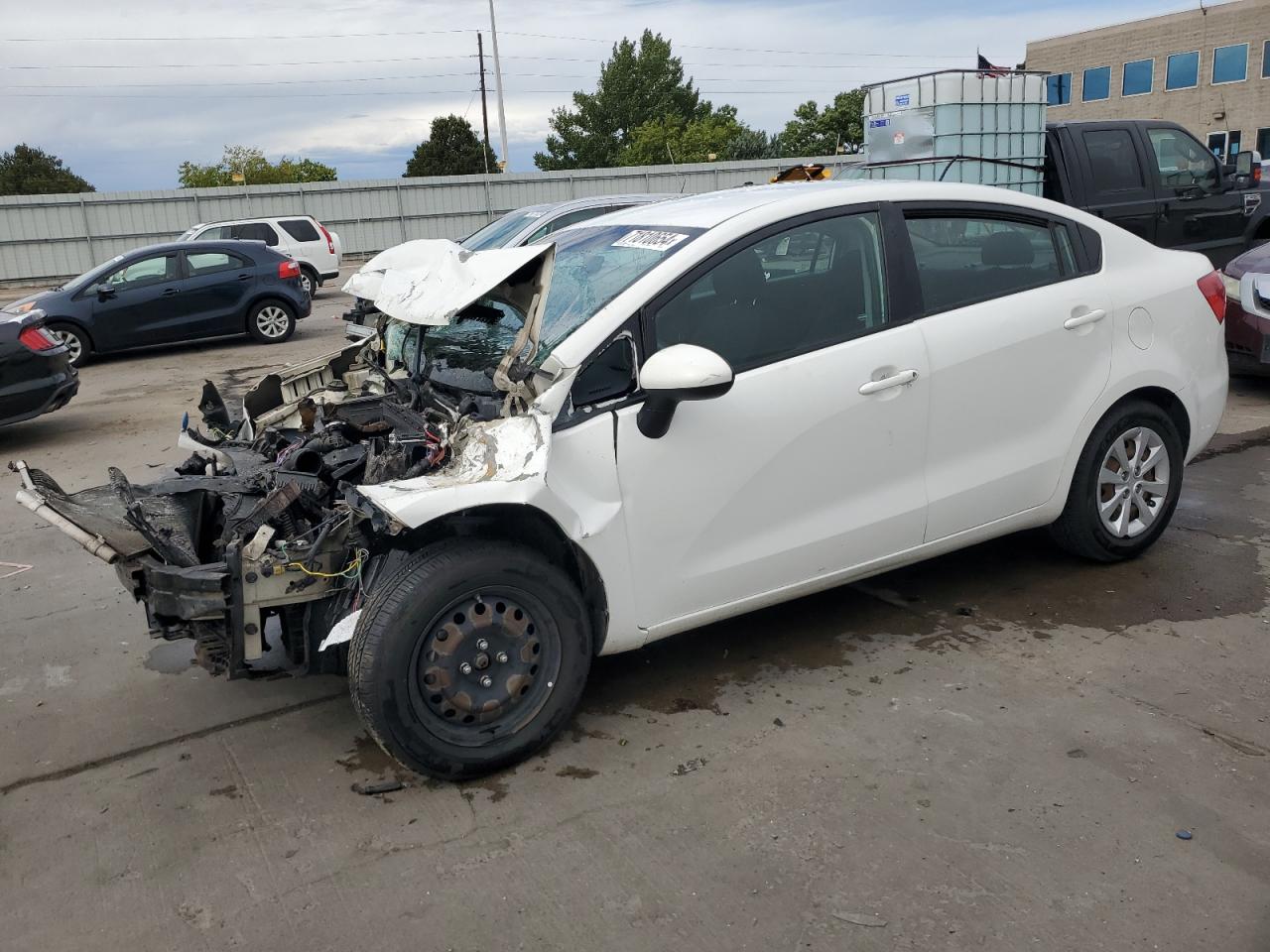 Lot #2912332954 2013 KIA RIO LX