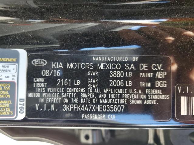 2017 KIA FORTE LX - 3KPFK4A7XHE035607