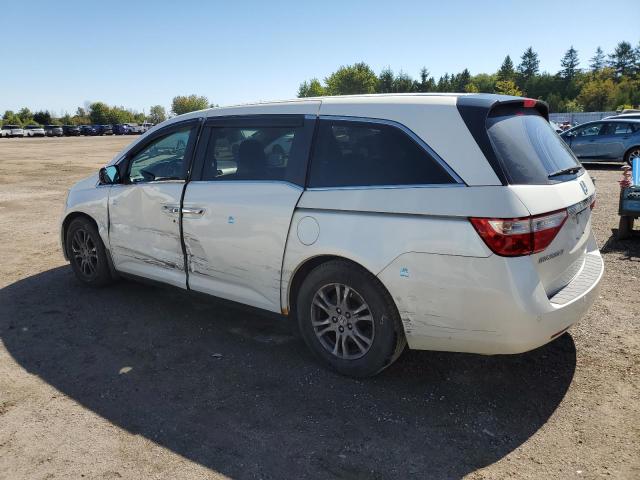 HONDA ODYSSEY EX 2013 white sports v gas 5FNRL5H64DB507074 photo #3