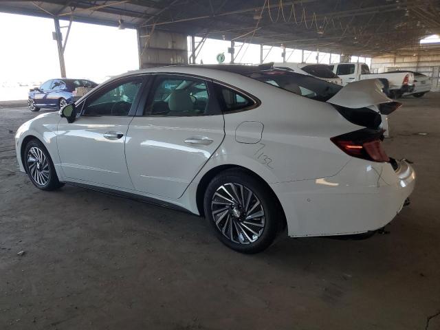 HYUNDAI SONATA HYB 2023 white  hybrid engine KMHL54JJ6PA082667 photo #3