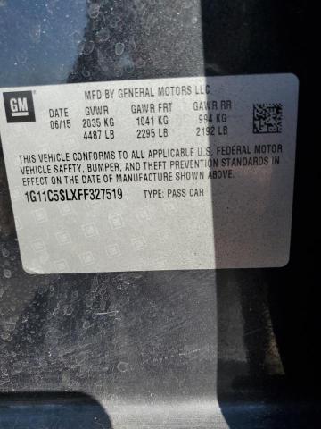 2015 CHEVROLET MALIBU 1LT - 1G11C5SLXFF327519