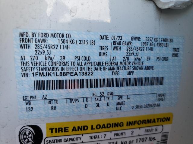2023 FORD EXPEDITION - 1FMJK1L88PEA13822