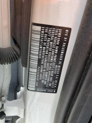 2018 VOLKSWAGEN BEETLE DUN 3VWSD7AT1JM706856