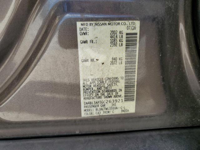 2016 NISSAN ALTIMA 3.5 - 1N4BL3AP3GC263921