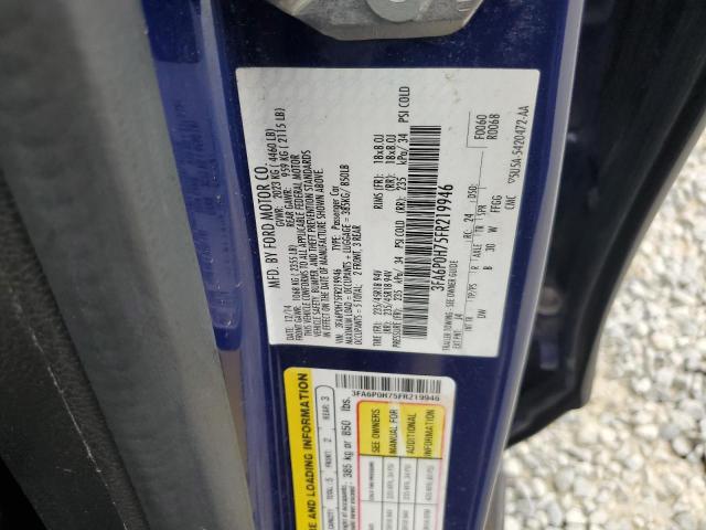 2015 FORD FUSION SE - 3FA6P0H75FR219946