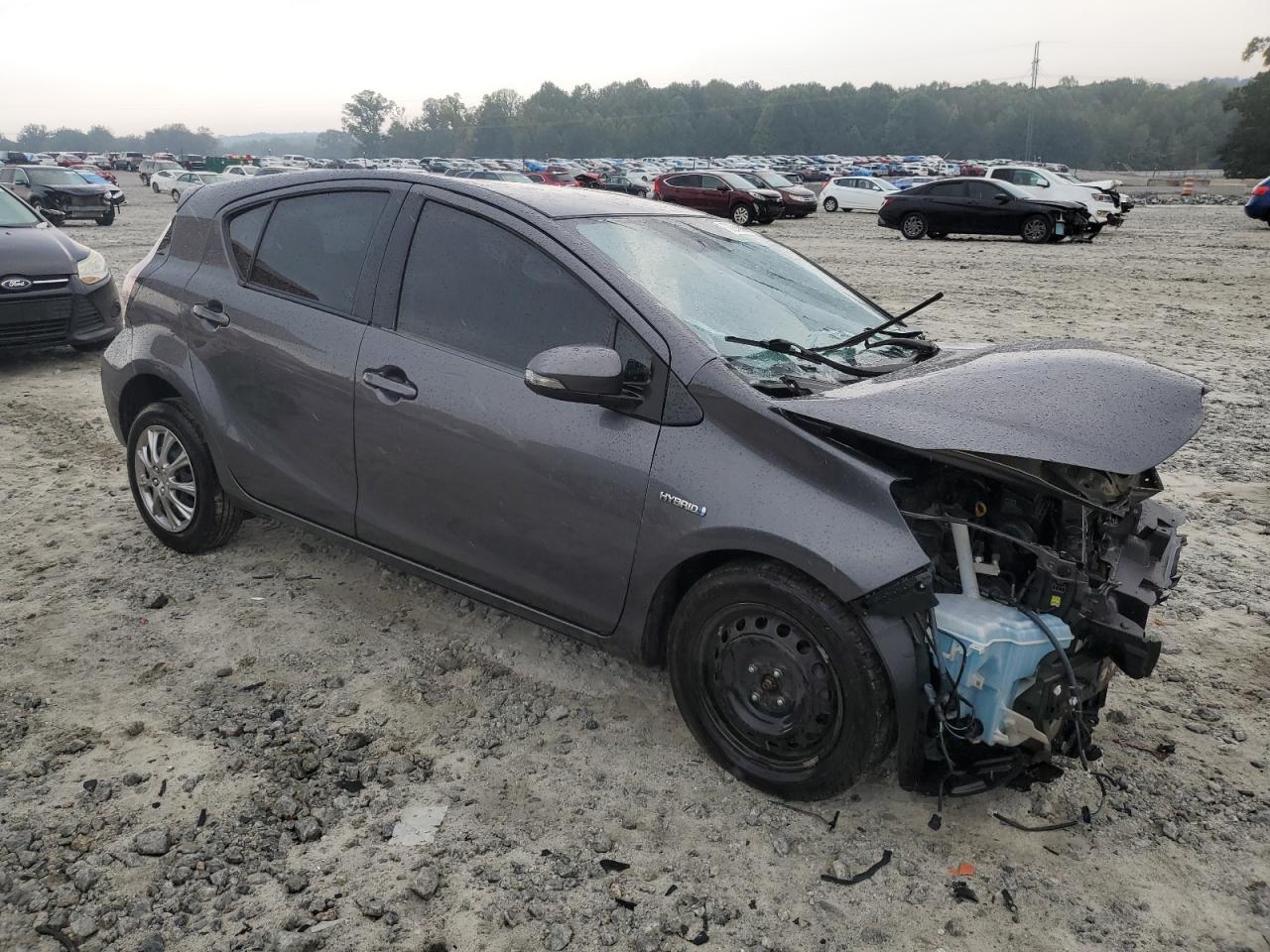 Lot #2886256566 2015 TOYOTA PRIUS C