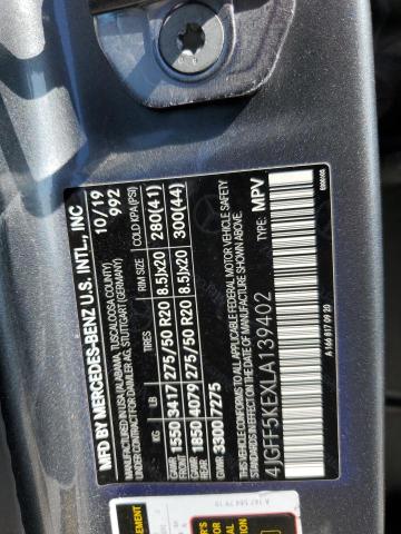 2020 MERCEDES-BENZ GLS 450 4M - 4JGFF5KEXLA139402