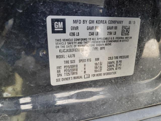 2015 BUICK ENCORE - KL4CJASB3FB269101