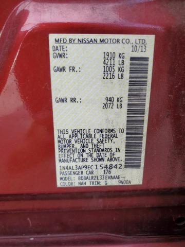 VIN 1N4AL3AP9EC154842 2014 Nissan Altima, 2.5 no.12