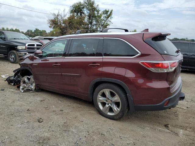 VIN 5TDDCRFH0FS009944 2015 Toyota Highlander, Hybri... no.2