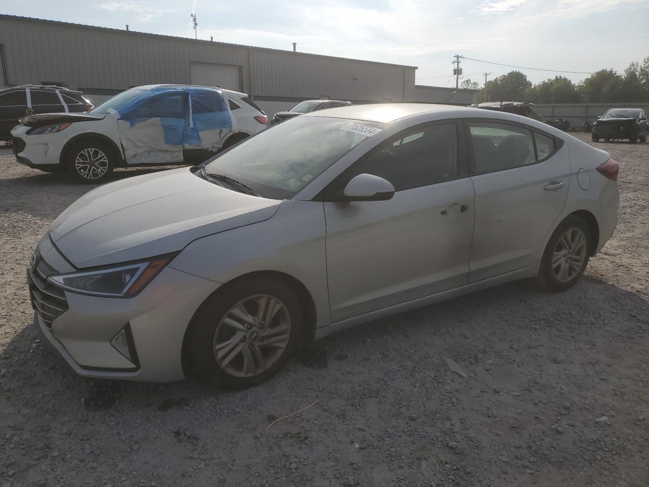 HYUNDAI ELANTRA SE 2020 silver  gas 5NPD84LF7LH518549 photo #1