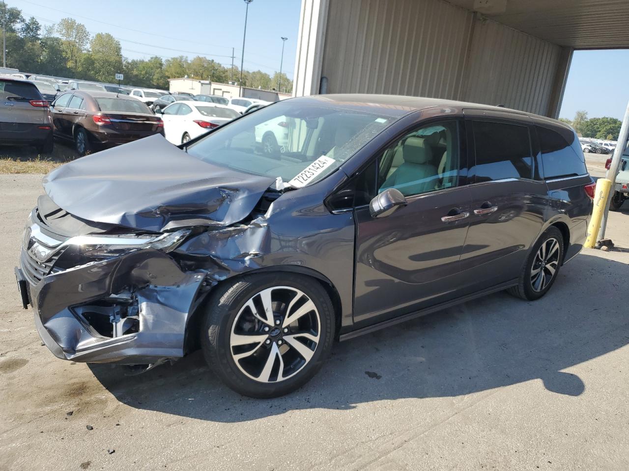 Lot #2959836307 2020 HONDA ODYSSEY EL